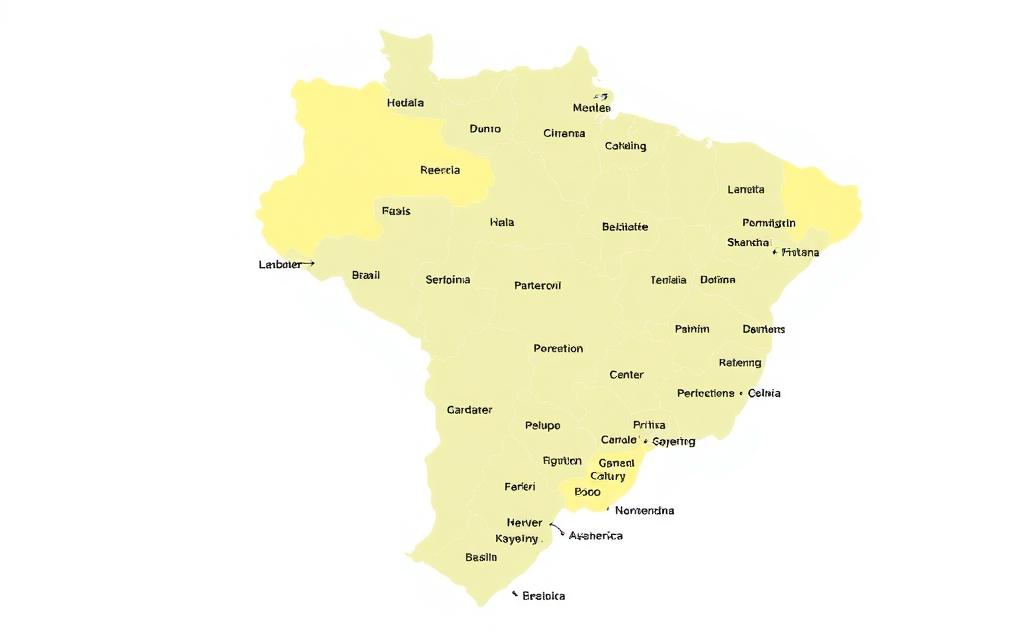 Mapa do Brasil — Estados e Capitais