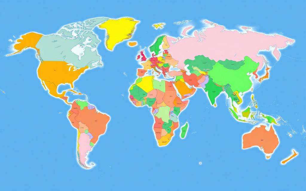 Mapa-Múndi Político